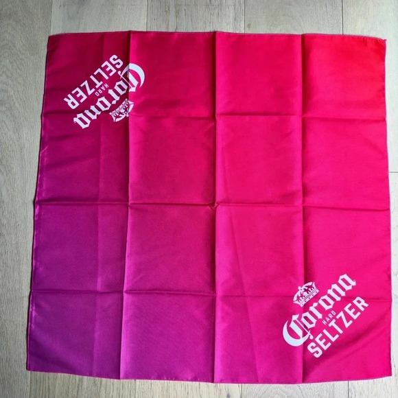 Pack of 4 Pink Ombré Corona Branded Bandana - Picture 2 of 6